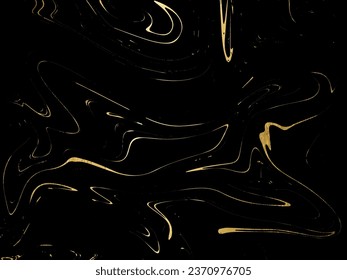Gold Marbling Texture design for poster, brochure, invitation, cover book, catalog. Vector illustration