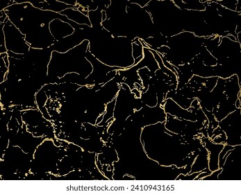 Gold Marbling Texture design for poster, brochure, invitation, cover book, catalog. Vector illustration