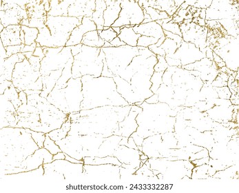 Diseño de textura de mármol dorado para póster, folleto, invitación, portada, catálogo. Ilustración de vector