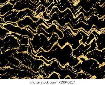 Gold  Marbling Texture design for poster, brochure, invitation, cover book, catalog.  Vector illustration