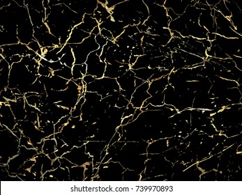 Gold  Marbling Texture design for poster, brochure, invitation, cover book, catalog.  Vector illustration