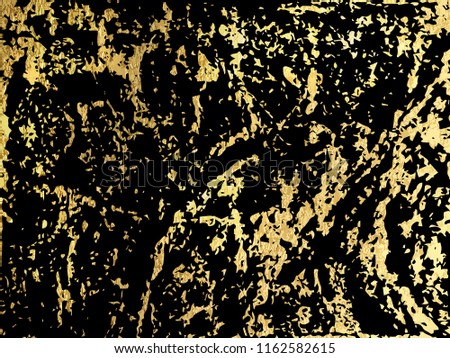 Gold Marbling Texture design for poster, brochure, invitation, cover book, catalog. Vector illustration	
