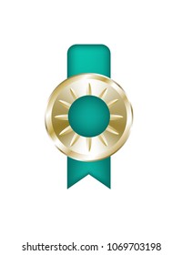 Gold medal blue