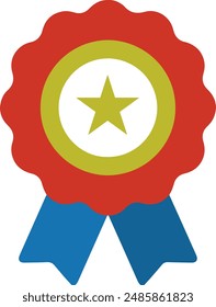 Gold Medal colorful for winner and championship 