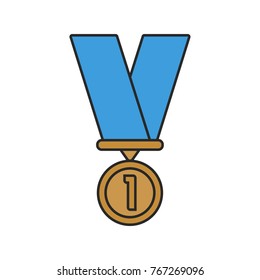 Gold medal icon