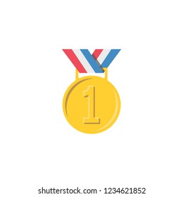 gold medal icon,vector