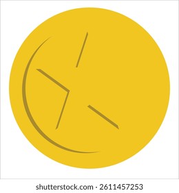 gold medal illustration in flat style for design assets