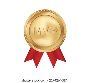 Gold medal mvp. Mininimum most valuable player and minimum viable vector product