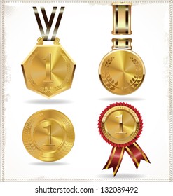 Gold medal set