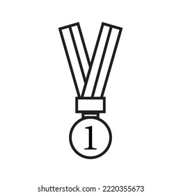Gold medal,  Silver medal,  Bronze medal vector illustration