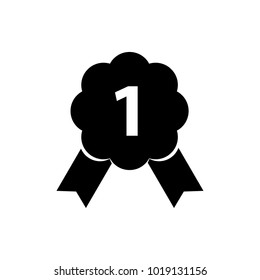 gold medal vector icon