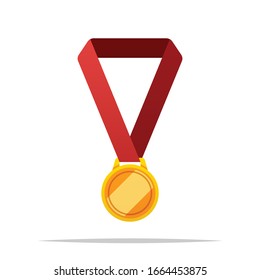 Medal First Place Championship Vector Illustration Stock Vector ...