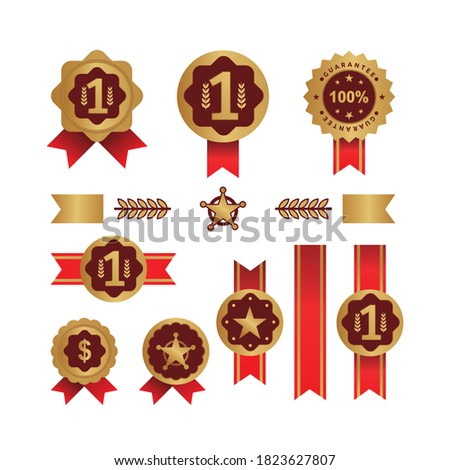 gold medal vector that can be used as material in design project