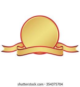 gold medals award, vector