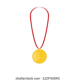 Gold medals. Reward for the victory. Achievements in the competition.