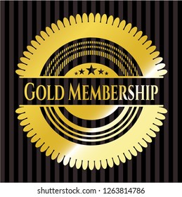 Gold Membership shiny emblem