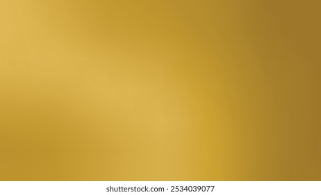 Fondo de color degradado de malla dorada con textura lisa