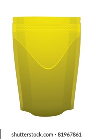 Gold metal foil sealed food pouch
