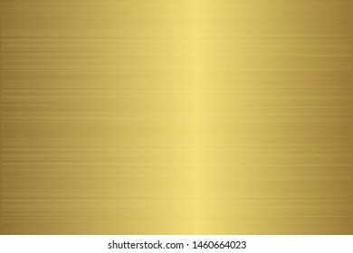 Gold metal gradient chrome texture background set. Gold metal chrome texture vector icon foil background collection. Gold background for banner, ribbon, label. Gold shine design. Light effect texture