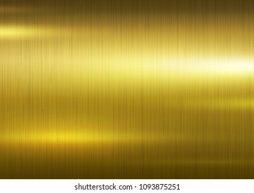 Gold metal texture background vector illustration