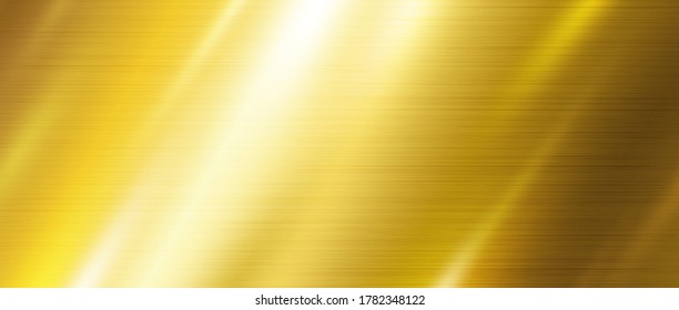 Gold metal texture background vector illustration