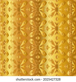 Gold metal texture background vector illustration .