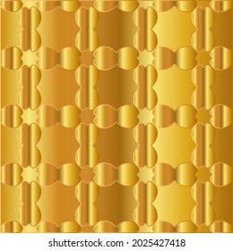 Gold metal texture background vector illustration .