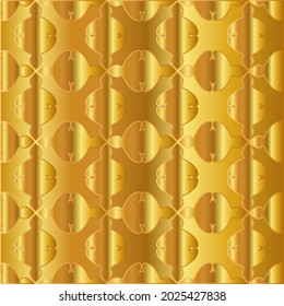 Ilustración vectorial de fondo de textura de metal dorado.