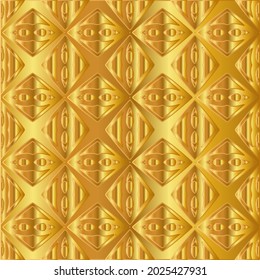 Gold metal texture background vector illustration .