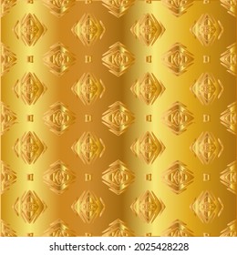 Gold metal texture background vector illustration .