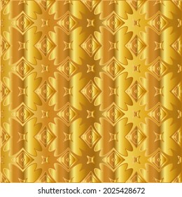 Gold metal texture background vector illustration .