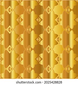 Gold metal texture background vector illustration .