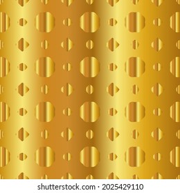 Ilustración vectorial de la textura de metal dorado 
