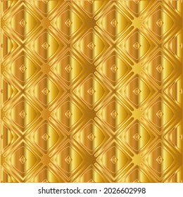 Ilustración vectorial de la textura de metal dorado 
