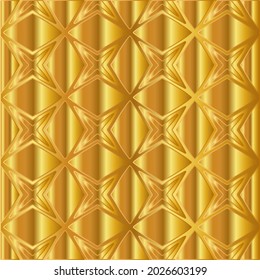Ilustración vectorial de la textura de metal dorado 