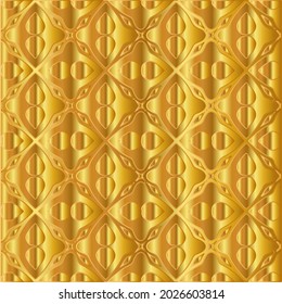 Ilustración vectorial de la textura de metal dorado 