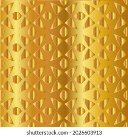 goldener Metallstrukturhintergrund, Vektorgrafik 