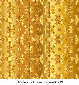 Gold metal texture background vector illustration 