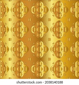 Gold metal texture background vector illustration 