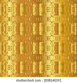 goldener Metallstrukturhintergrund, Vektorgrafik 