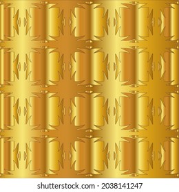 Gold metal texture background vector illustration 
