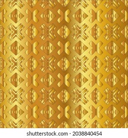 Ilustración vectorial de la textura de metal dorado 