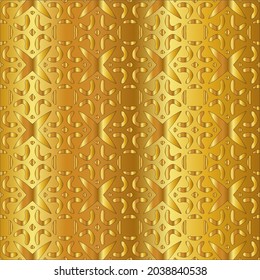 Ilustración vectorial de la textura de metal dorado 