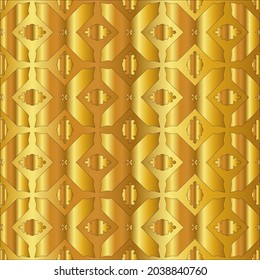 Ilustración vectorial de la textura de metal dorado 