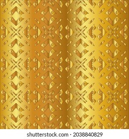 Gold metal texture background vector illustration 