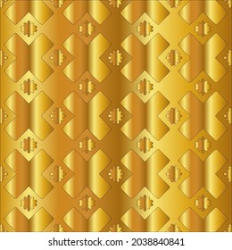 goldener Metallstrukturhintergrund, Vektorgrafik 