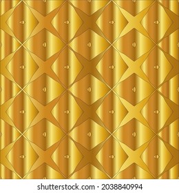 Gold metal texture background vector illustration 
