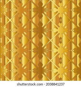 Gold metal texture background vector illustration 