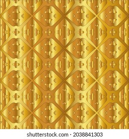 Gold metal texture background vector illustration 