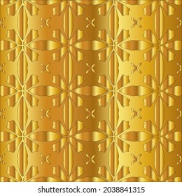 Gold metal texture background vector illustration 